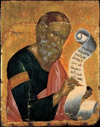 Heiliger Johannes der Evangelist schreibt seine Offenbarungen, ca. 1455