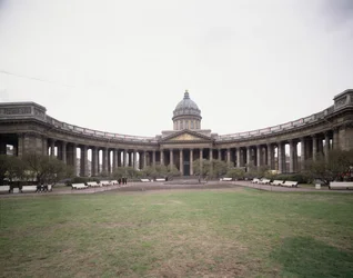 Die Kasaner Kathedrale in Sankt Petersburg, 1800-1811