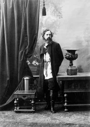 Pjotr Demidow, russischer Zahlmeister, 1880er Jahre