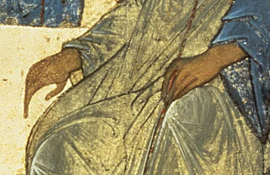 Detail der Heiligen Dreifaltigkeit
