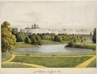 Der Katharinenpalast in Zarskoje Selo, 1821-1822
