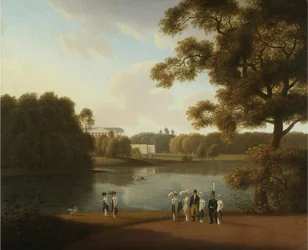 Ansicht der Cameron-Galerie in Zarskoje Selo