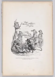 Statt all dem... aus Szenen aus dem privaten und öffentlichen Leben der Tiere, ca. 1837-47