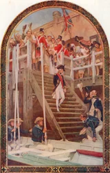 Nelson verlässt Portsmouth, 18. Mai