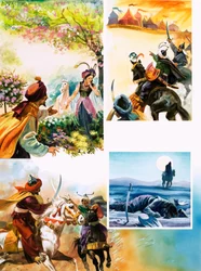 Eine Legende über Krieg aus Persien