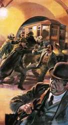 Verhaftung der Perlendiebe