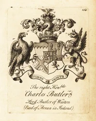 Wappen des hochverehrten Generalleutnants Charles Butler