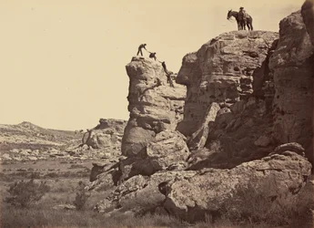 Tafel 21. High Bluff, Black Buttes, 1869