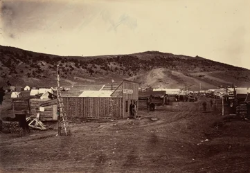 Tafel 29. Bear River City, nahe den Kohlefeldern, 1869