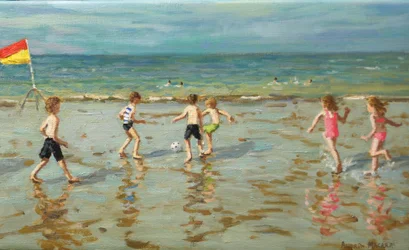 Strandfußball, Sheringham, 2018