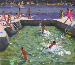 Kinderpool, Vrsar, Kroatien, 2017