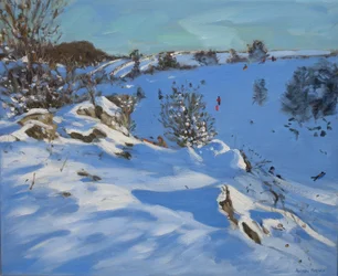 Schlittenfahrer, Derbyshire