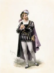 Colin Basse in der Rolle des Faust in der Oper „Faust“ von Charles Gounod