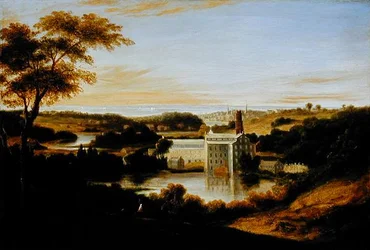 Ansicht in der Nähe von Bridgeport, Connecticut