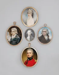 Miniatur von Sir John Moore