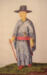 Japanischer Christ in Jakarta um 1656 von Andries Beeckman