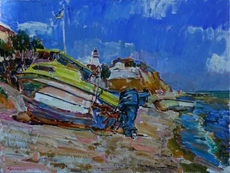Sommerstrand Boot