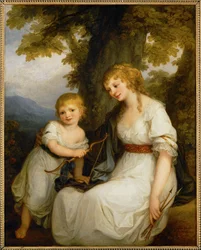 Die Baronin Kruedener und ihr Sohn