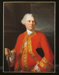 Porträt von Brownlow, 9. Earl of Exeter