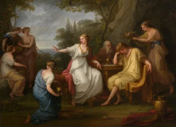 Der Kummer des Telemachus, 1783