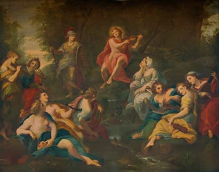 Apollo und die Musen, 1772