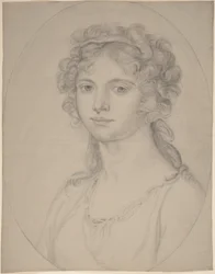 Porträt von Anna Jadwiga Zamoyska