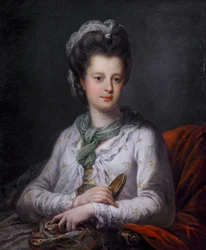 Porträt von Elizabeth Kerr, geborene Fortescue, Marquise von Lothian