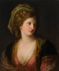 Frau in türkischer Tracht