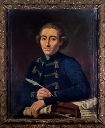 Porträt von Giovanni Domenico Perotti, italienischer Komponist