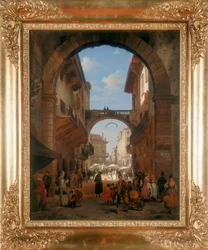 Ansicht einer Stadtstraße