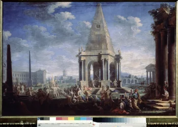 Das Opfer von Polyxena von Angelo Maria Costa