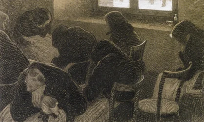 Winterliche Siesta, ca. 1902