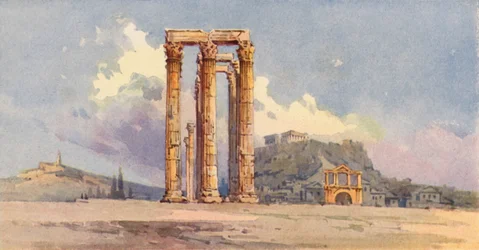 Säulen des Olympischen Zeus, Athen
