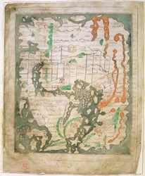 Rechteckige Weltkarte