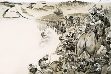 Alexander der Große erobert Indien