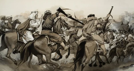 Araber gegen Türken