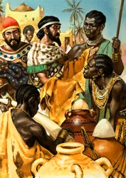 Phönizische Händler in Afrika