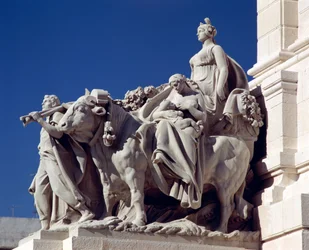Landwirtschaft, vom Denkmal für die Cortes von Cádiz