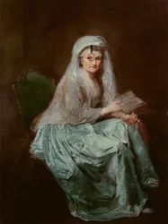Selbstporträt mit Monokel, 1777