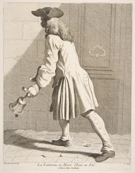 Die Laterne im Winter, Wasser im Sommer, 1737