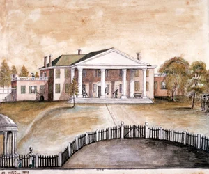 Haus von Präsident James Madison in Montpelier, Virginia