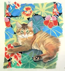 Sootsy und Dufy-Stoff