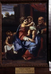 Die heilige Familie mit dem kleinen Johannes dem Täufer