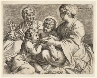 Madonna und Kind mit den Heiligen Elisabeth und Johannes dem Täufer