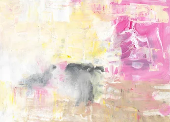 Rosa-gelber abstrakter Fluss