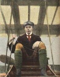 Luftfahrt: Porträt des Fliegers Henri Wynmalen (Henri Wijnmalen)