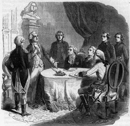 Erklärung von Pillnitz - Krieg der Ersten Koalition 1791 - 1797 - Konferenz in Pillnitz 25.-27. August 1791