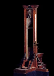 Französische Revolution: Modell der Guillotine