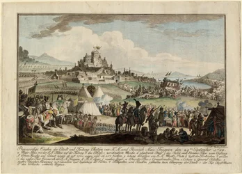 Russisch-Türkischer Krieg von 1787-1792 - Die Einnahme von Khotyn durch die russische Armee am 29. September