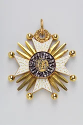 Königreich Bayern - Orden des Heiligen Hubertus: Abzeichen (Vorderseite) - 1700-1750